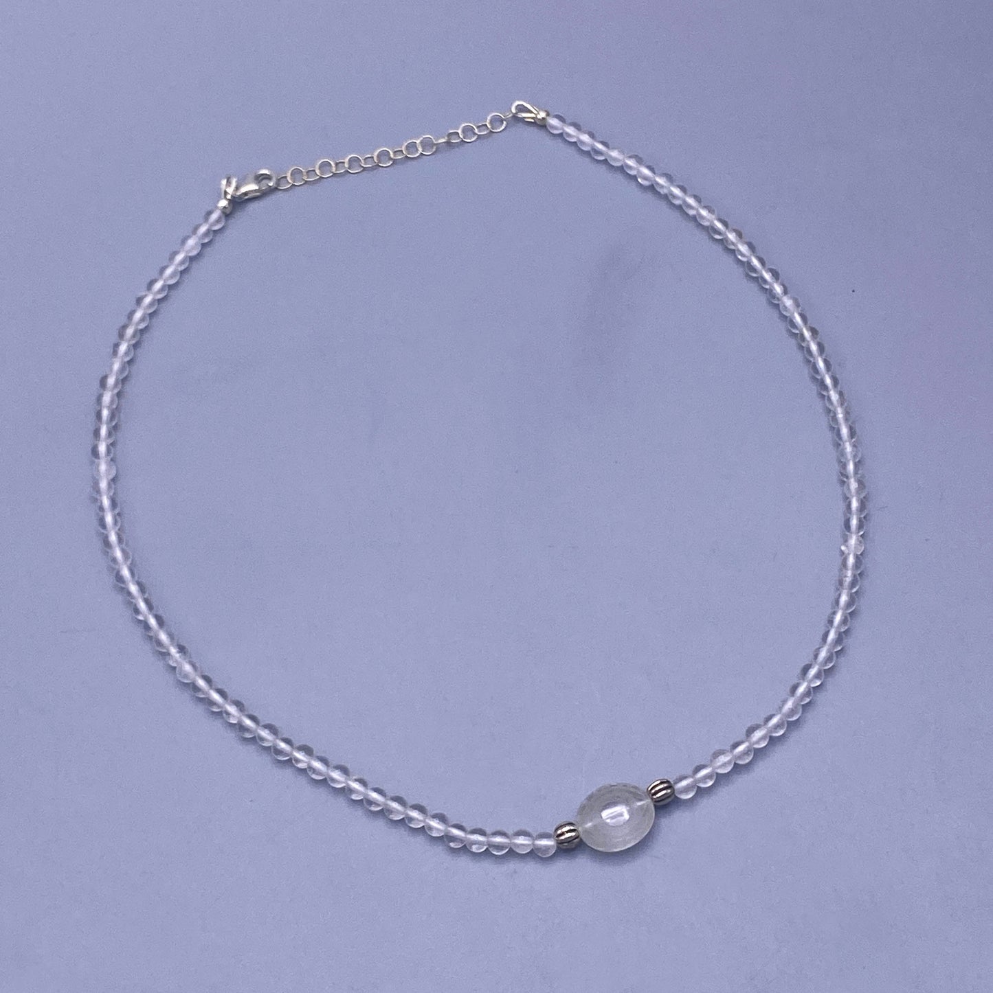 Evil Eye Quartz Choker Necklace