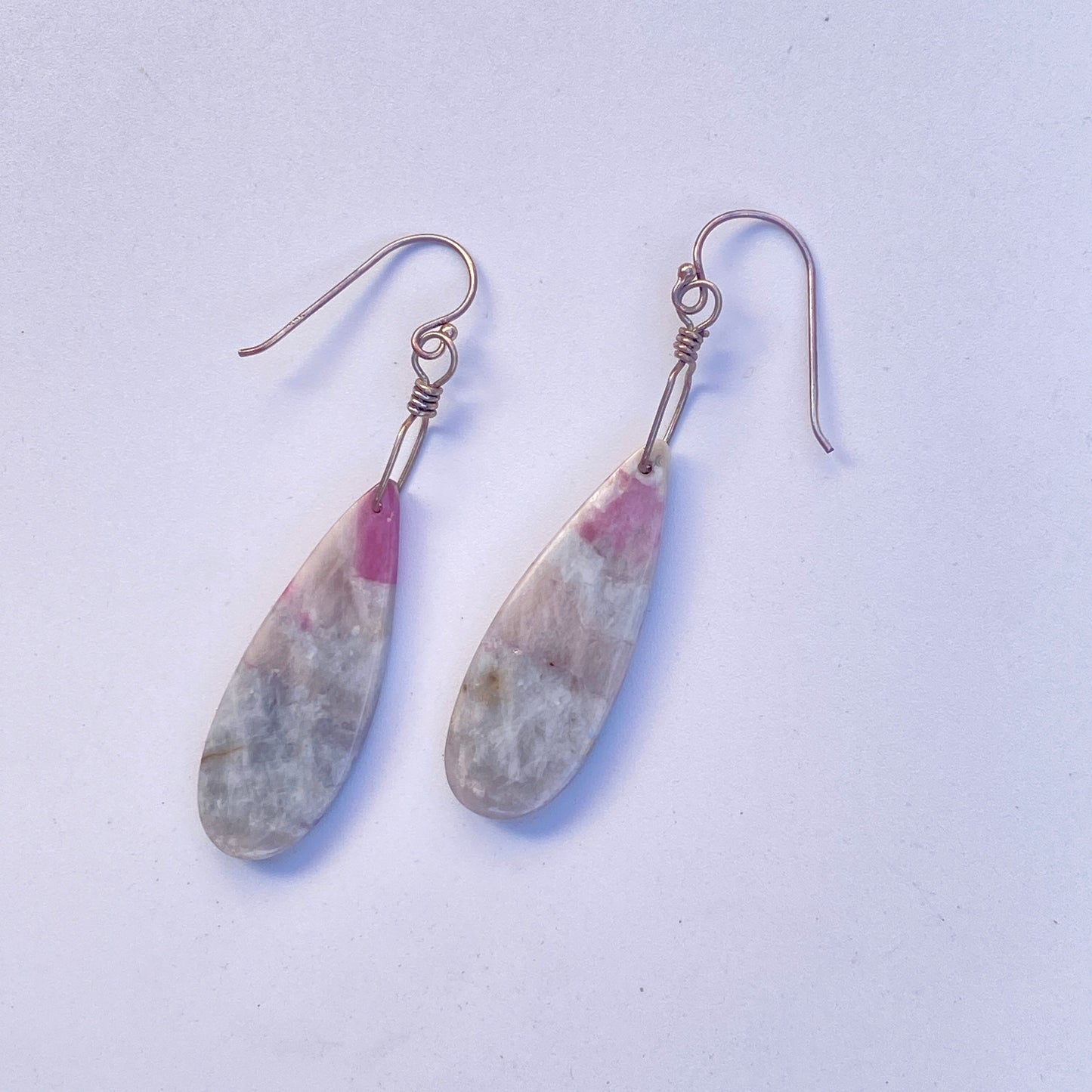 Pink Tourmaline Earrings