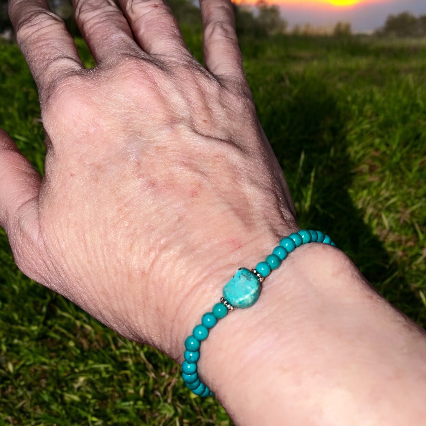 Turquoise Moon Bracelet