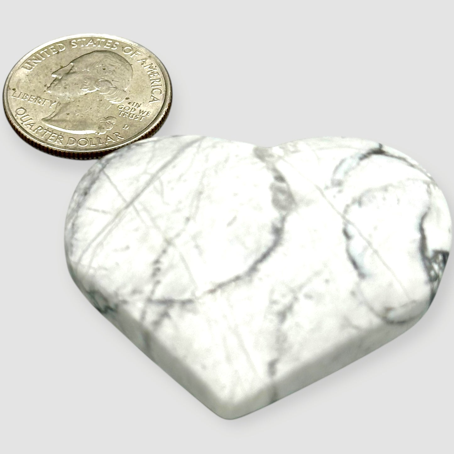 Howlite Hearts