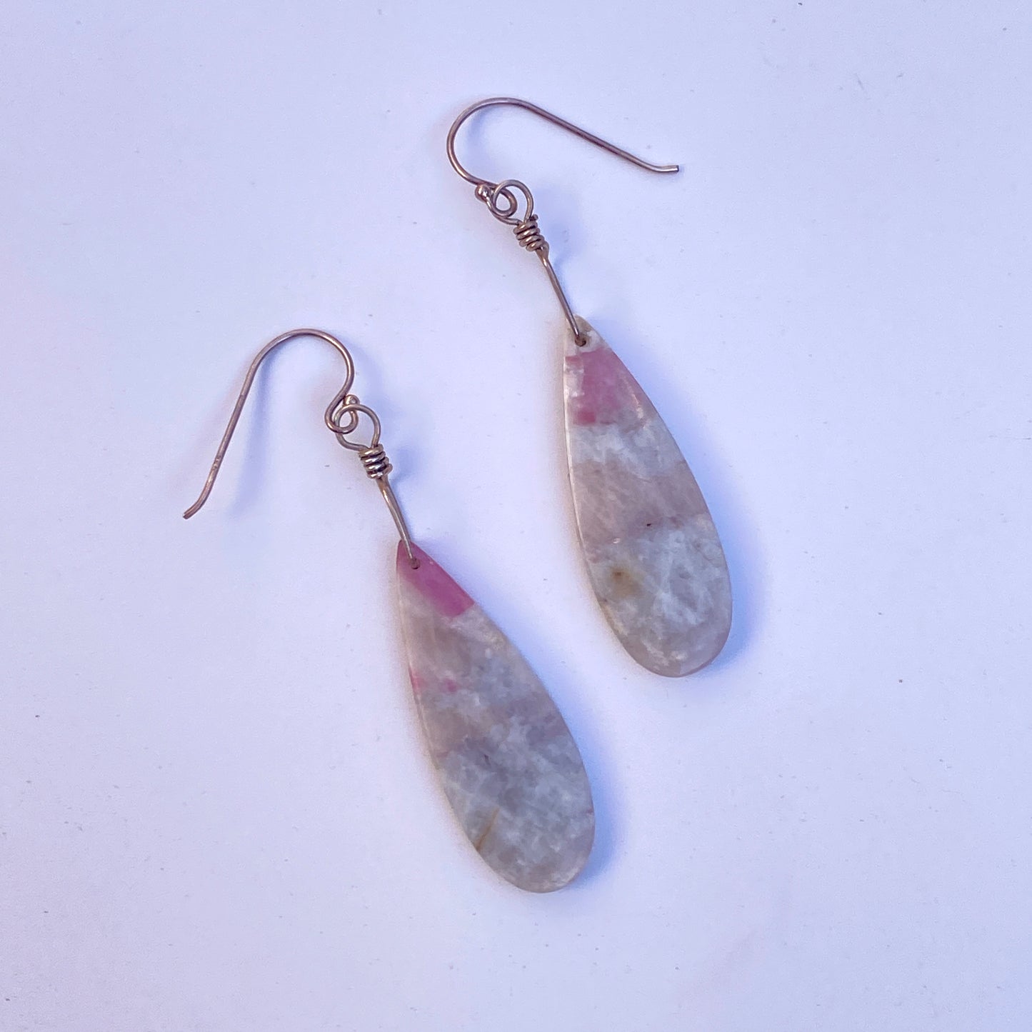 Pink Tourmaline Earrings