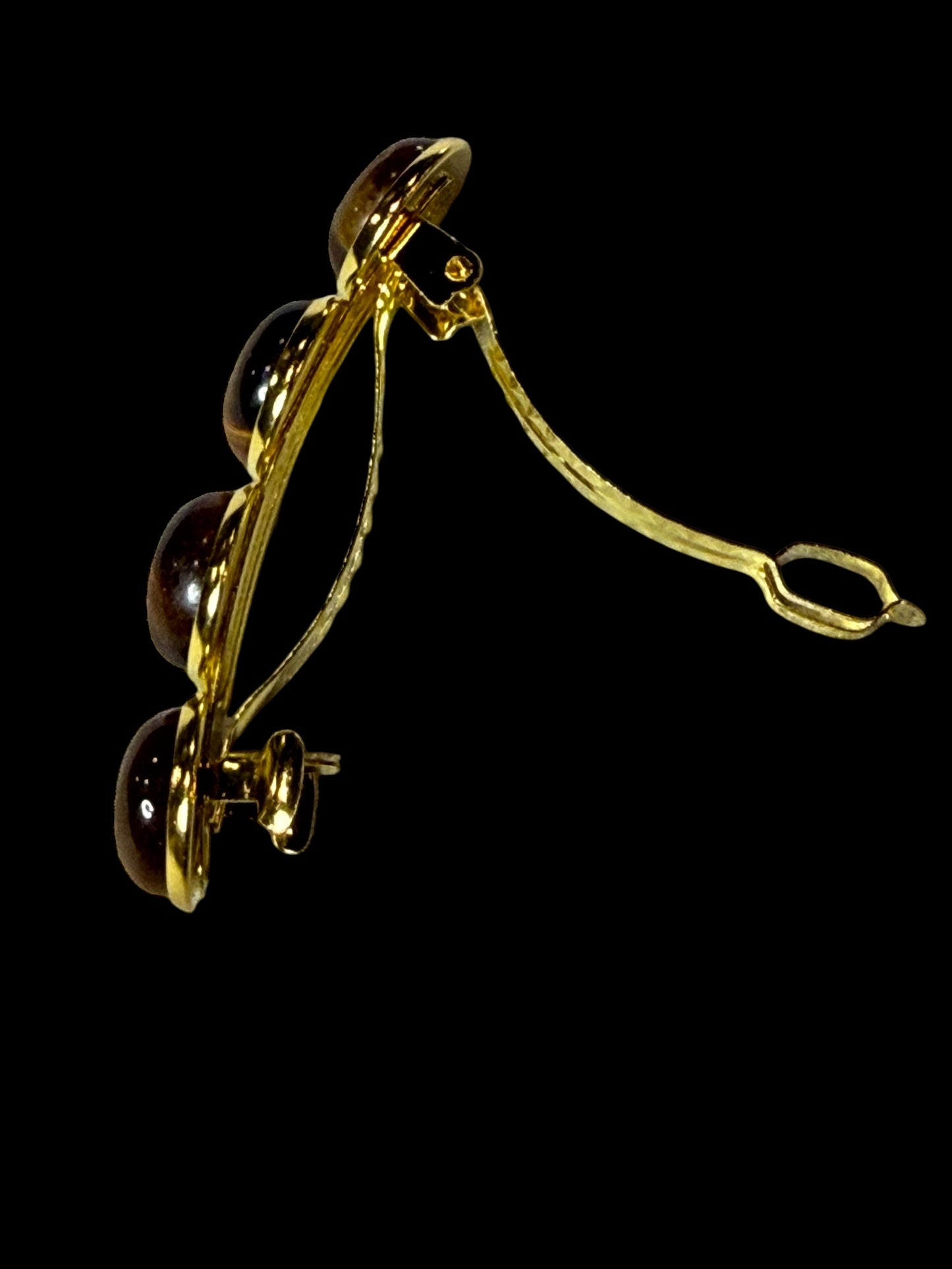 Tiger Eye Barrette set