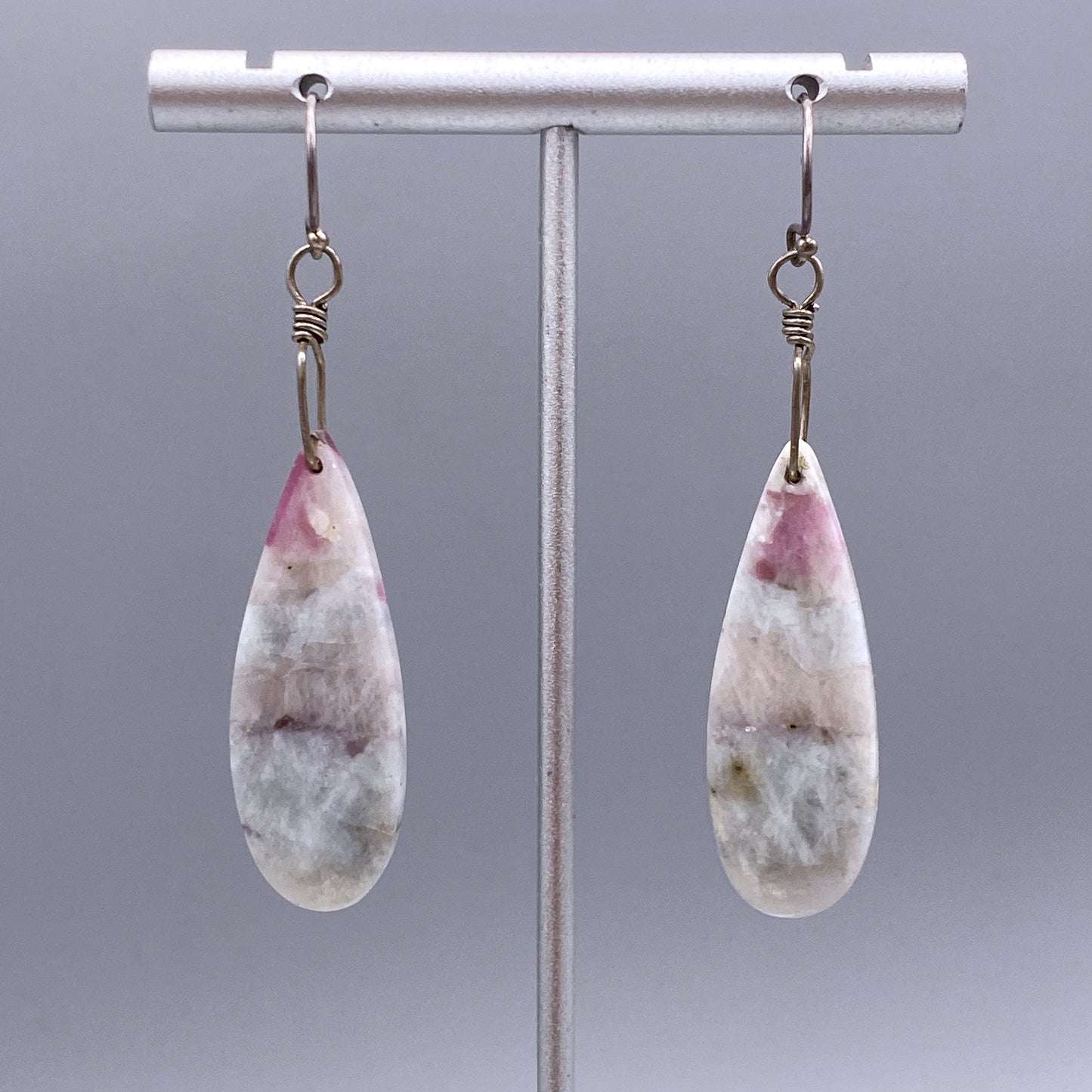 Pink Tourmaline Earrings