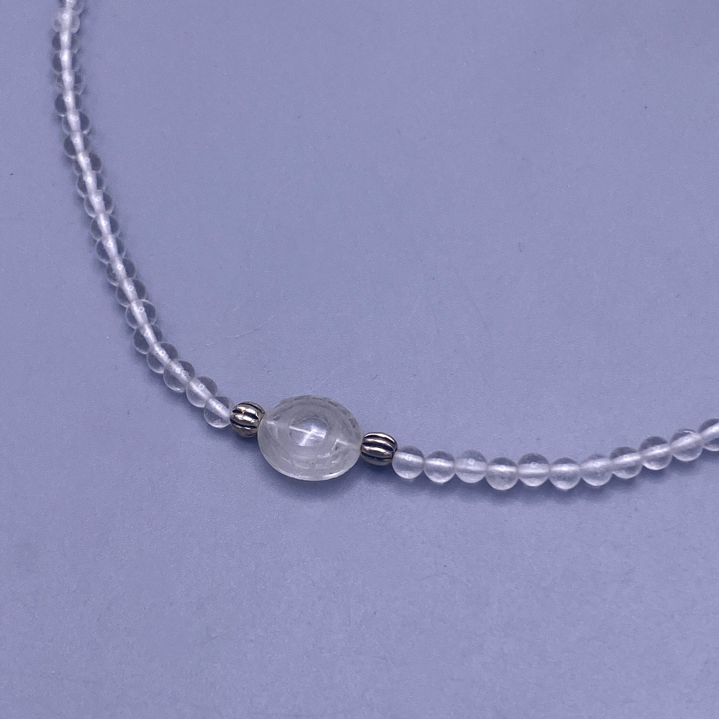 Evil Eye Quartz Choker Necklace