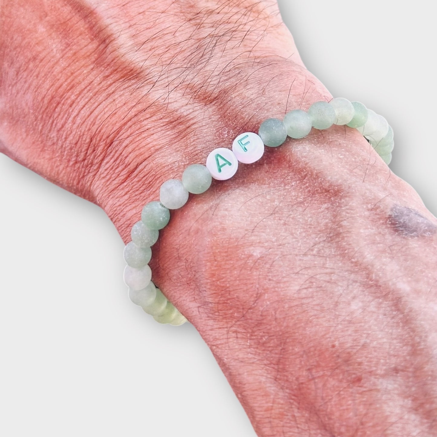 Woke AF Beaded Gemstone Bracelet