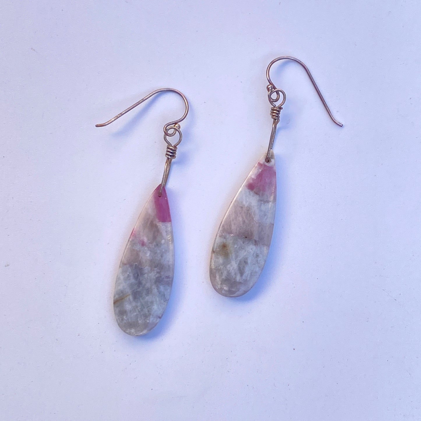 Pink Tourmaline Earrings