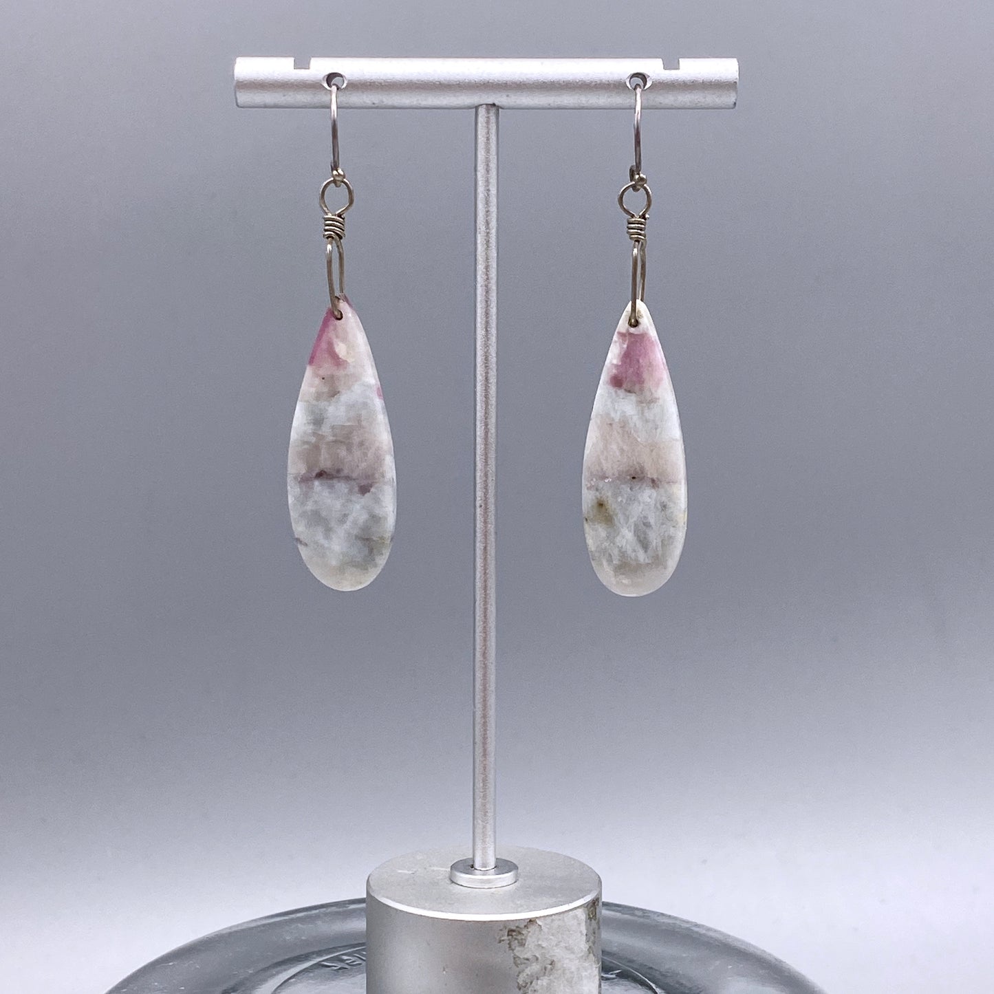 Pink Tourmaline Earrings