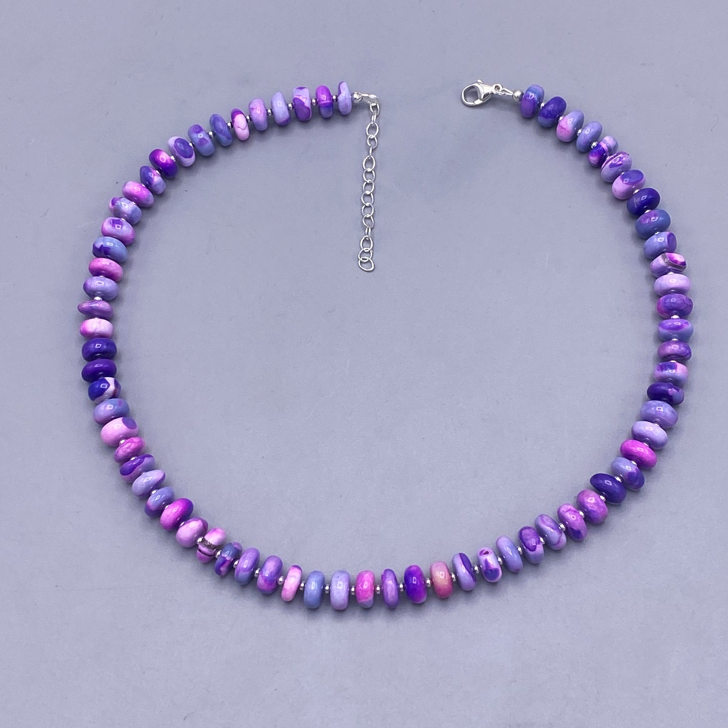 Purple Opal Candy Necklace
