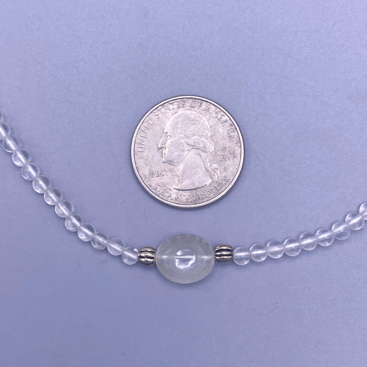 Evil Eye Quartz Choker Necklace