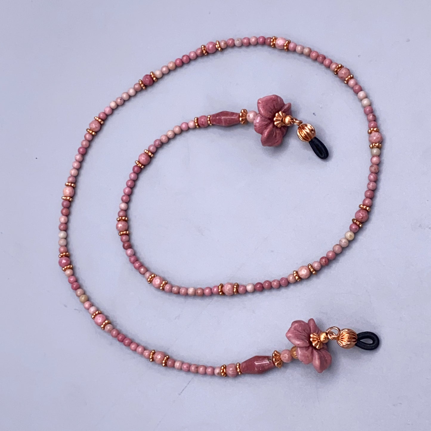 Bloooming Flower Gemstone Eyewear Keeper