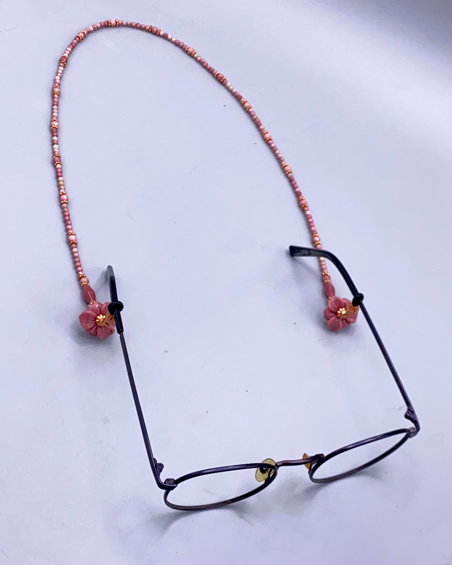 Bloooming Flower Gemstone Eyewear Keeper
