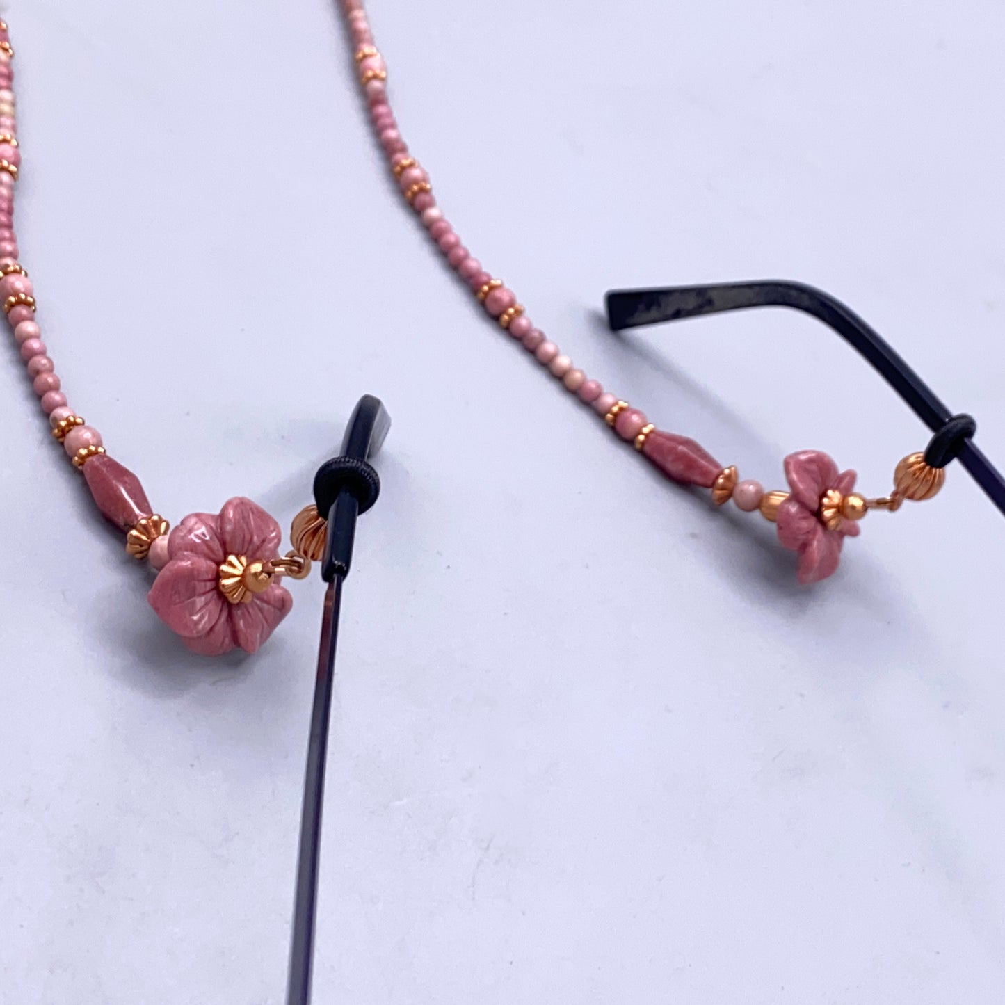 Bloooming Flower Gemstone Eyewear Keeper