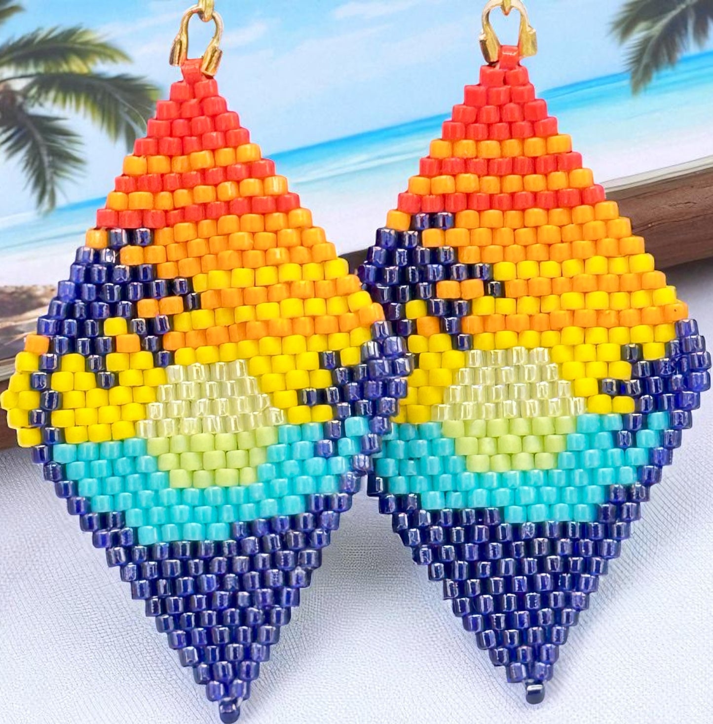 Palm Tree earrings