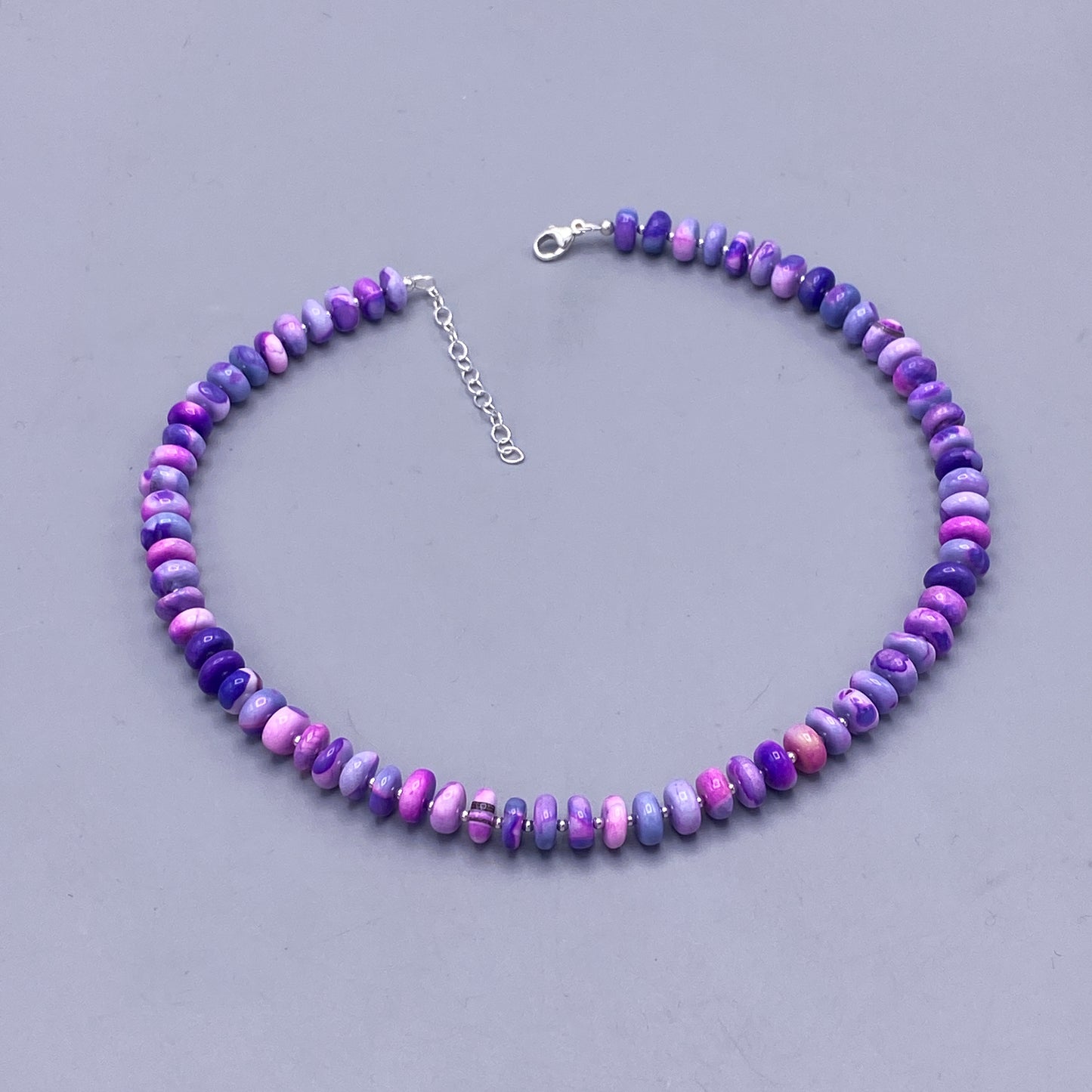 Purple Opal Candy Necklace