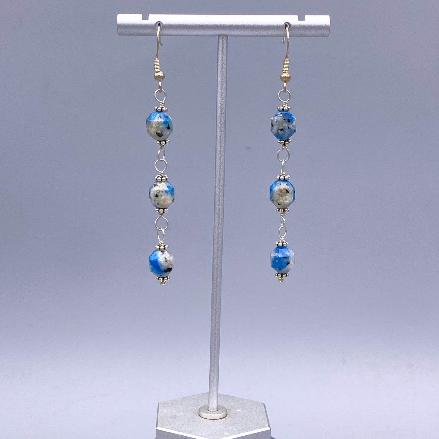 K2 Jasper gemstone Dangle Earrings
