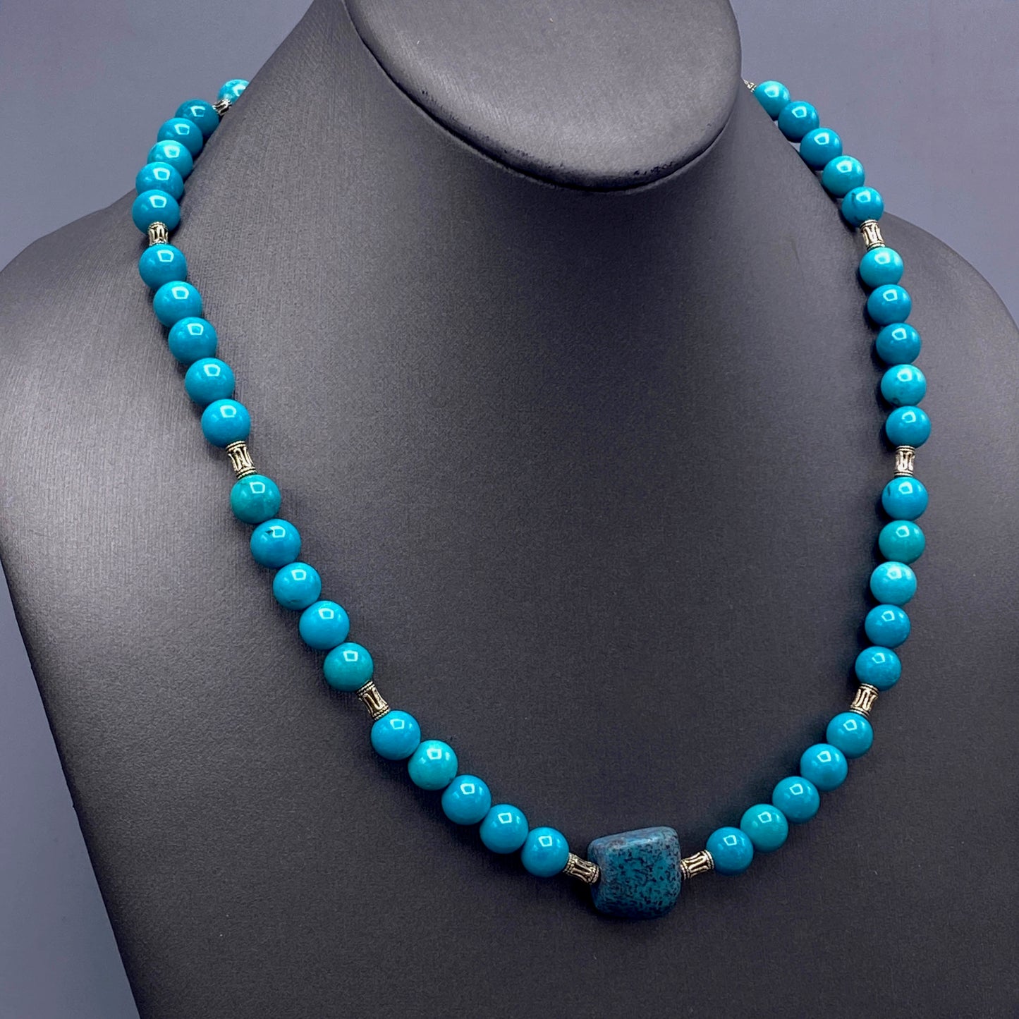 Turquoise gemstone Necklace