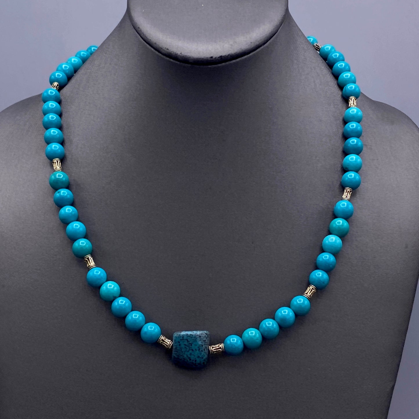 Turquoise gemstone Necklace