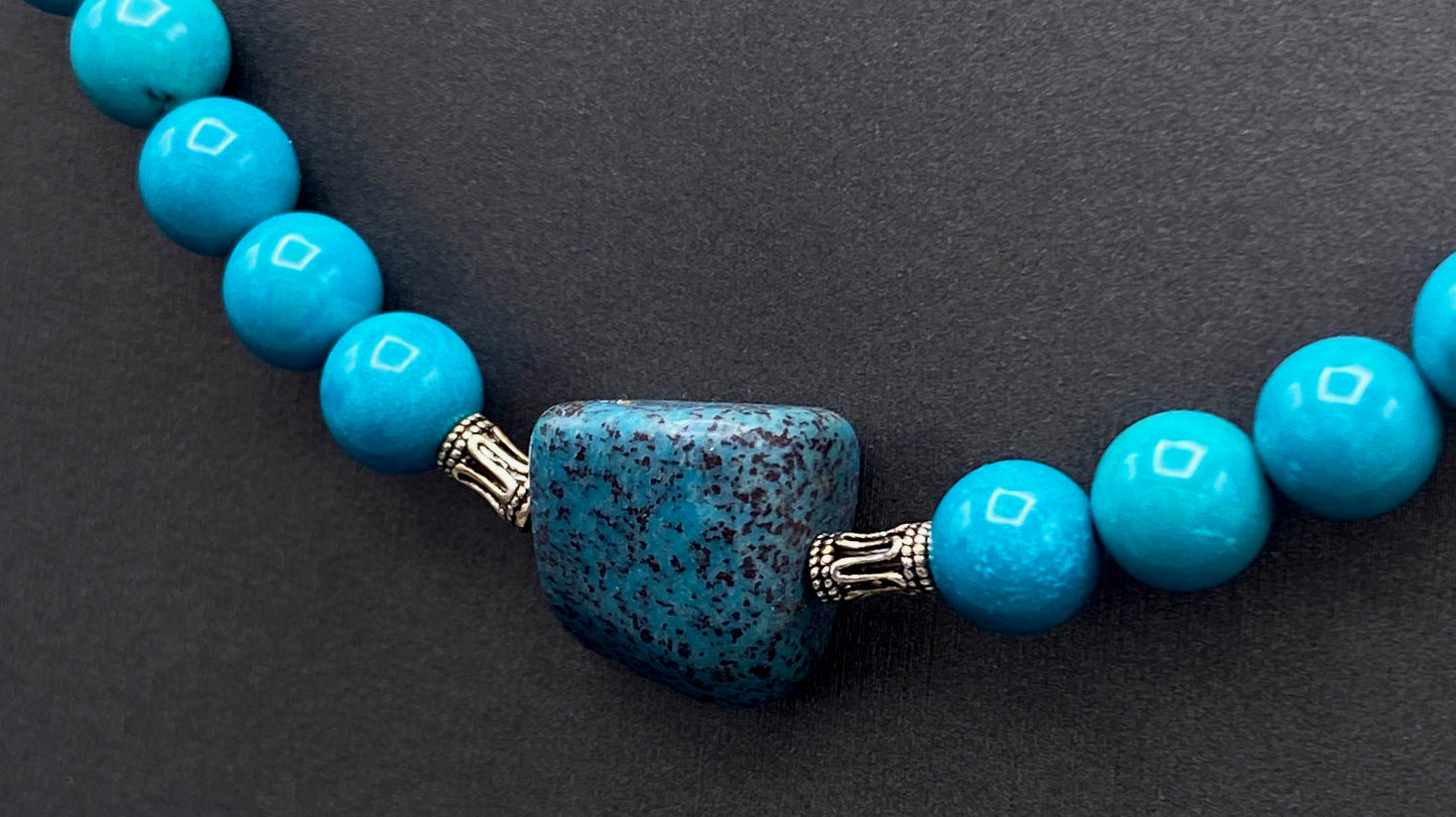 Turquoise gemstone Necklace