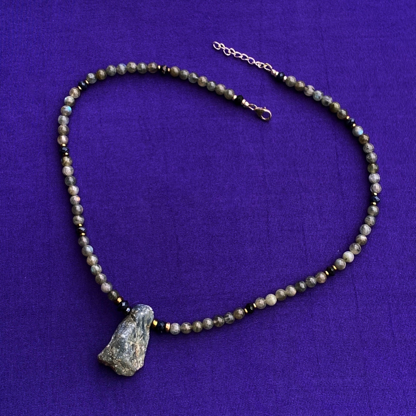 Labradorite Chunk Necklace