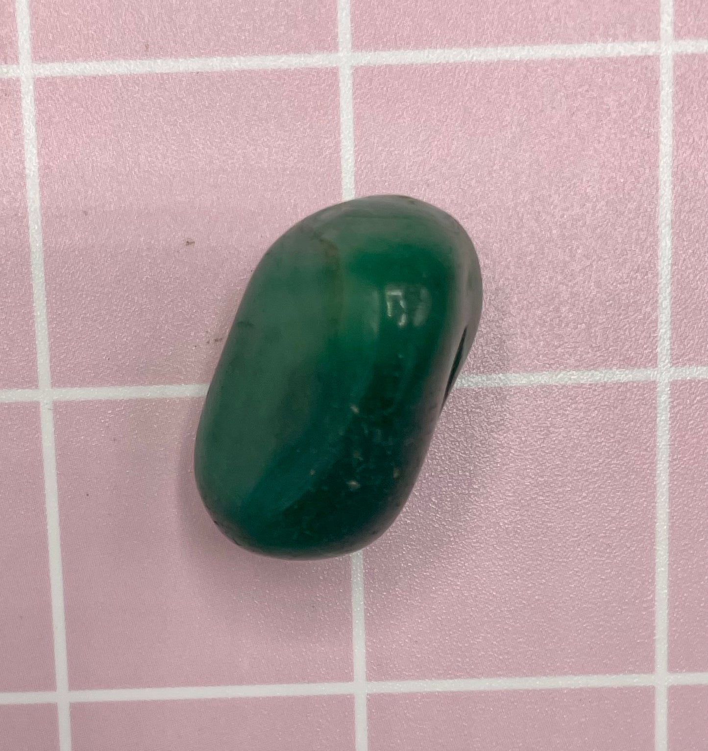 Green Agate Refrigerator Magnet