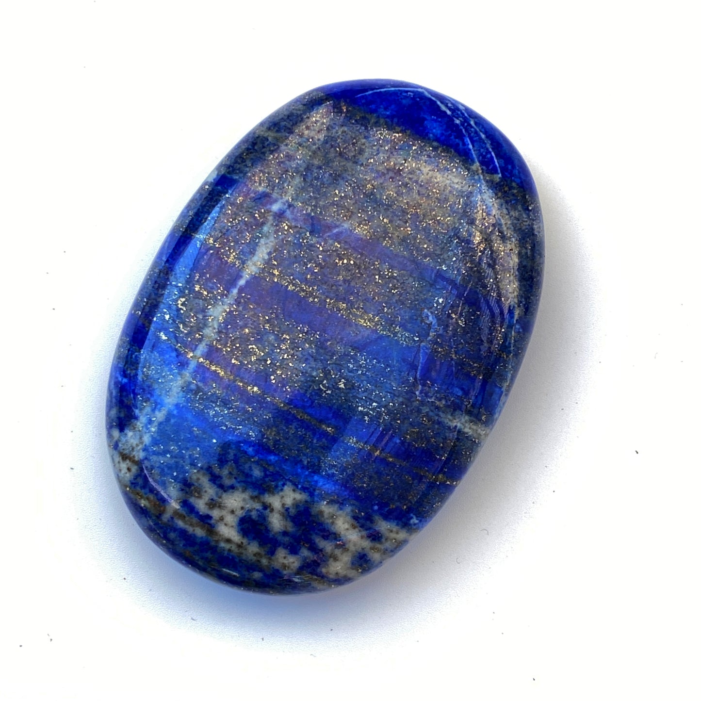 Lapis Lazuli gemstone Galaxy healing energy Palm Stones
