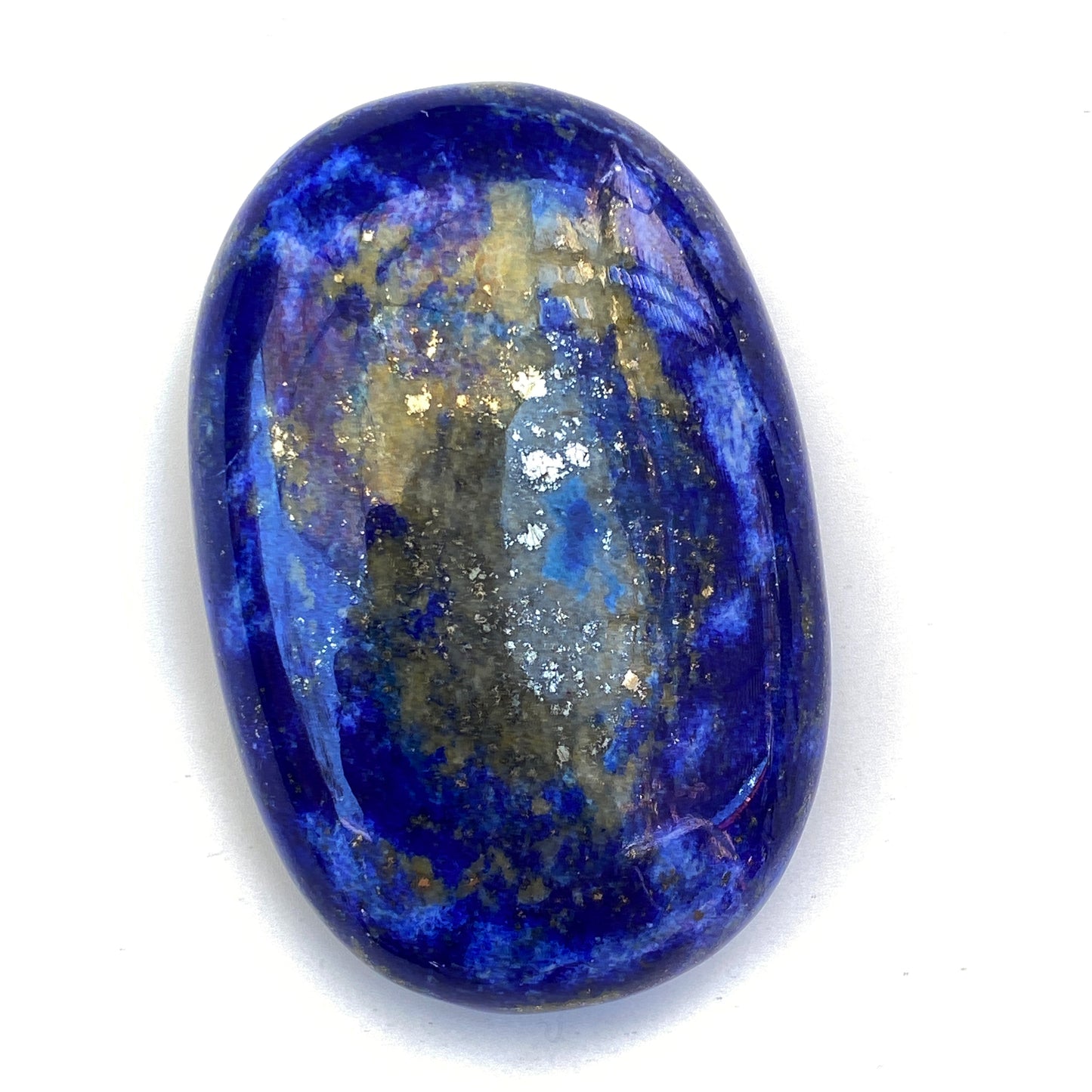 Lapis Lazuli gemstone Galaxy healing energy Palm Stones