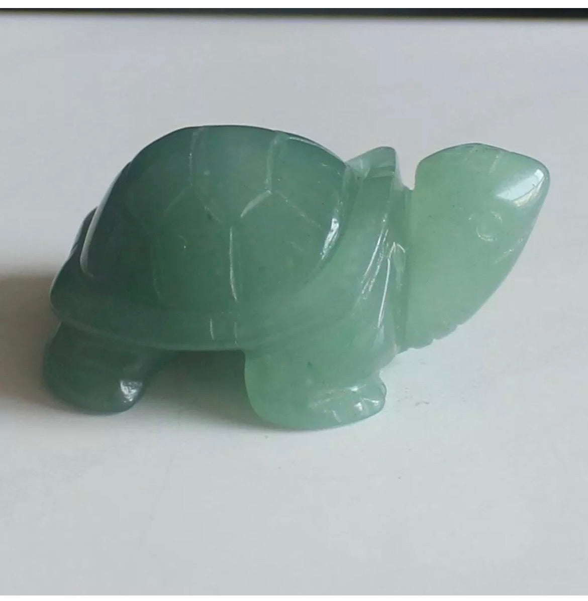 Natural Green aventurine turtle figurine