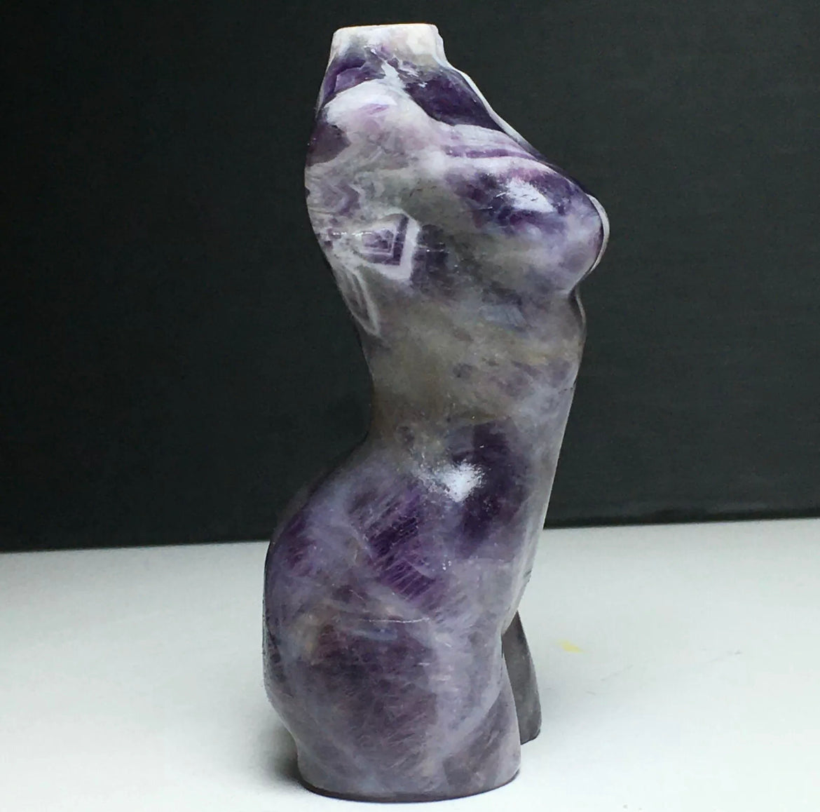Natural Amethyst Female Nude Figurine