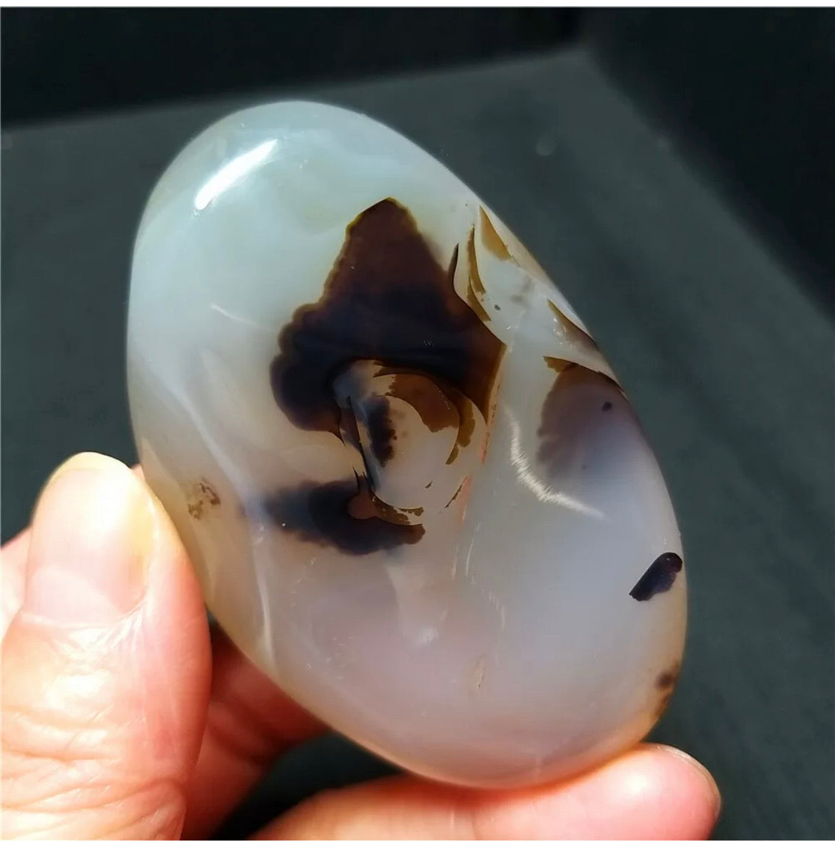 Free Form Aquatic Agate gemstone
