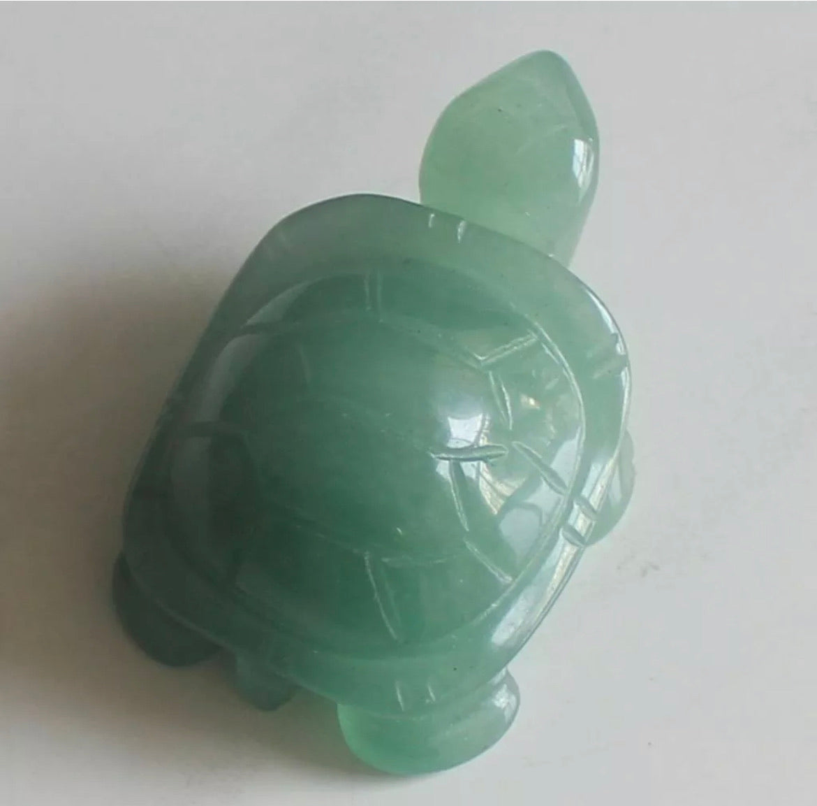 Natural Green aventurine turtle figurine