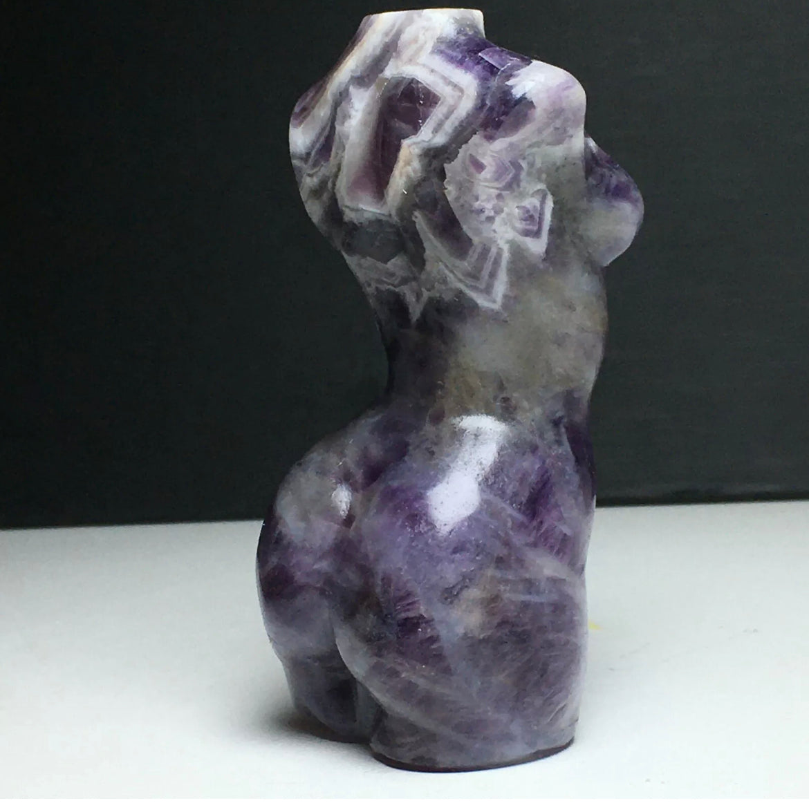 Natural Amethyst Female Nude Figurine