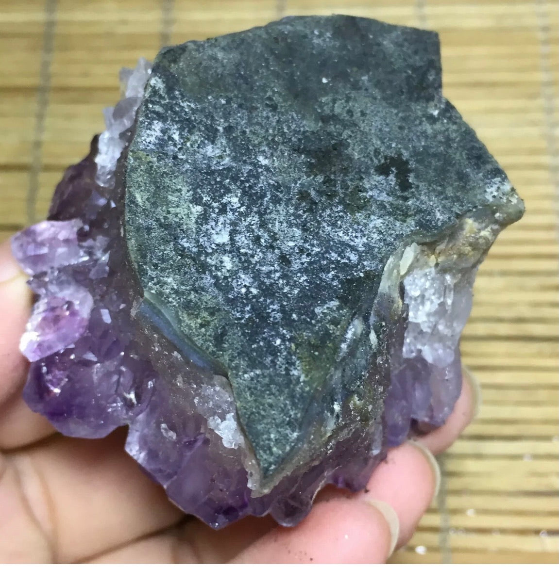 Natural Amethyst geode quartz