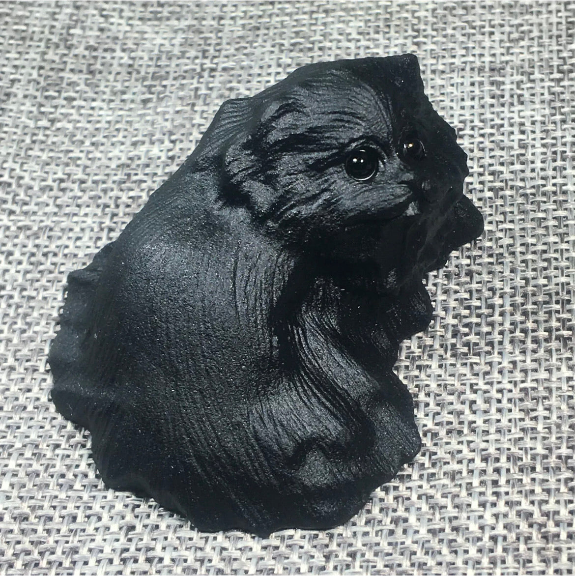 Black Obsidian Dog