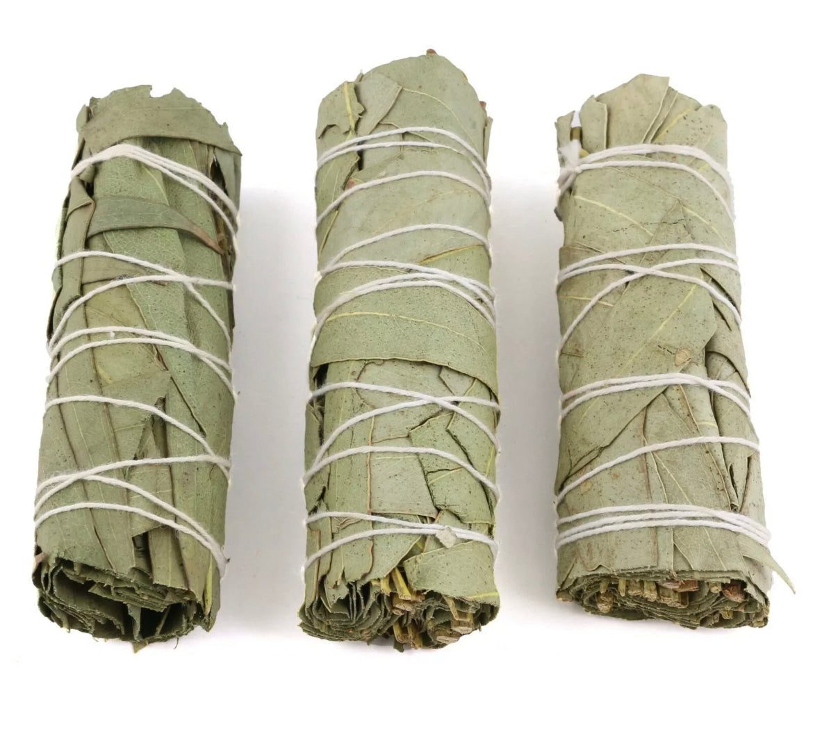 Eucalyptus Sage Smudge Stick House Cleansing, Energy Cleanse