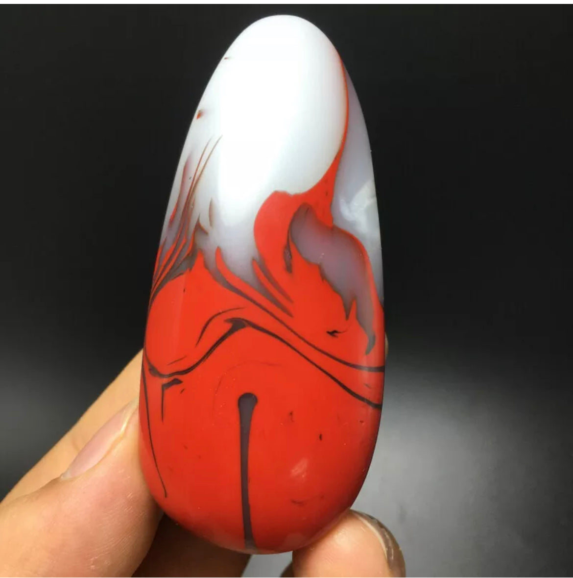 Natural Red Chalcedony