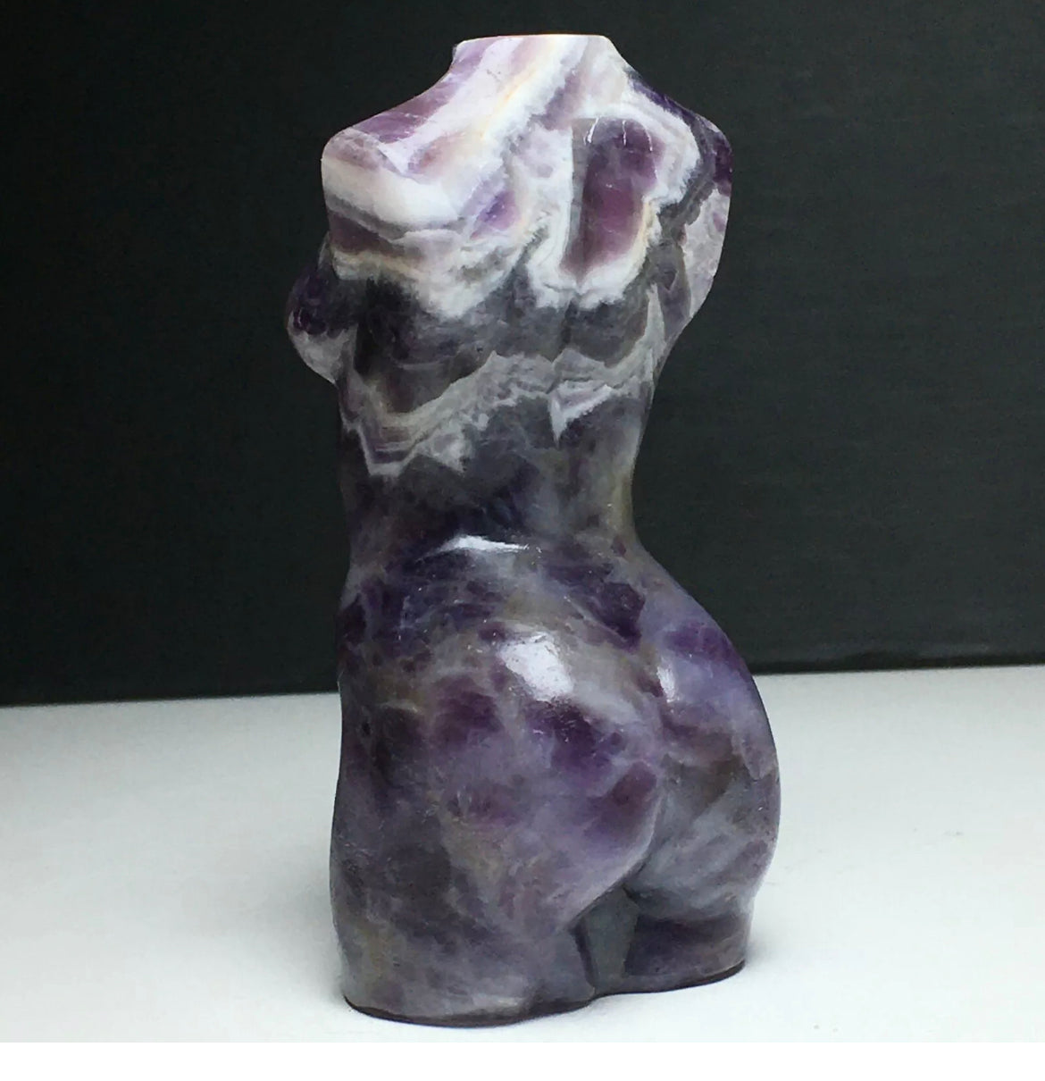 Natural Amethyst Female Nude Figurine