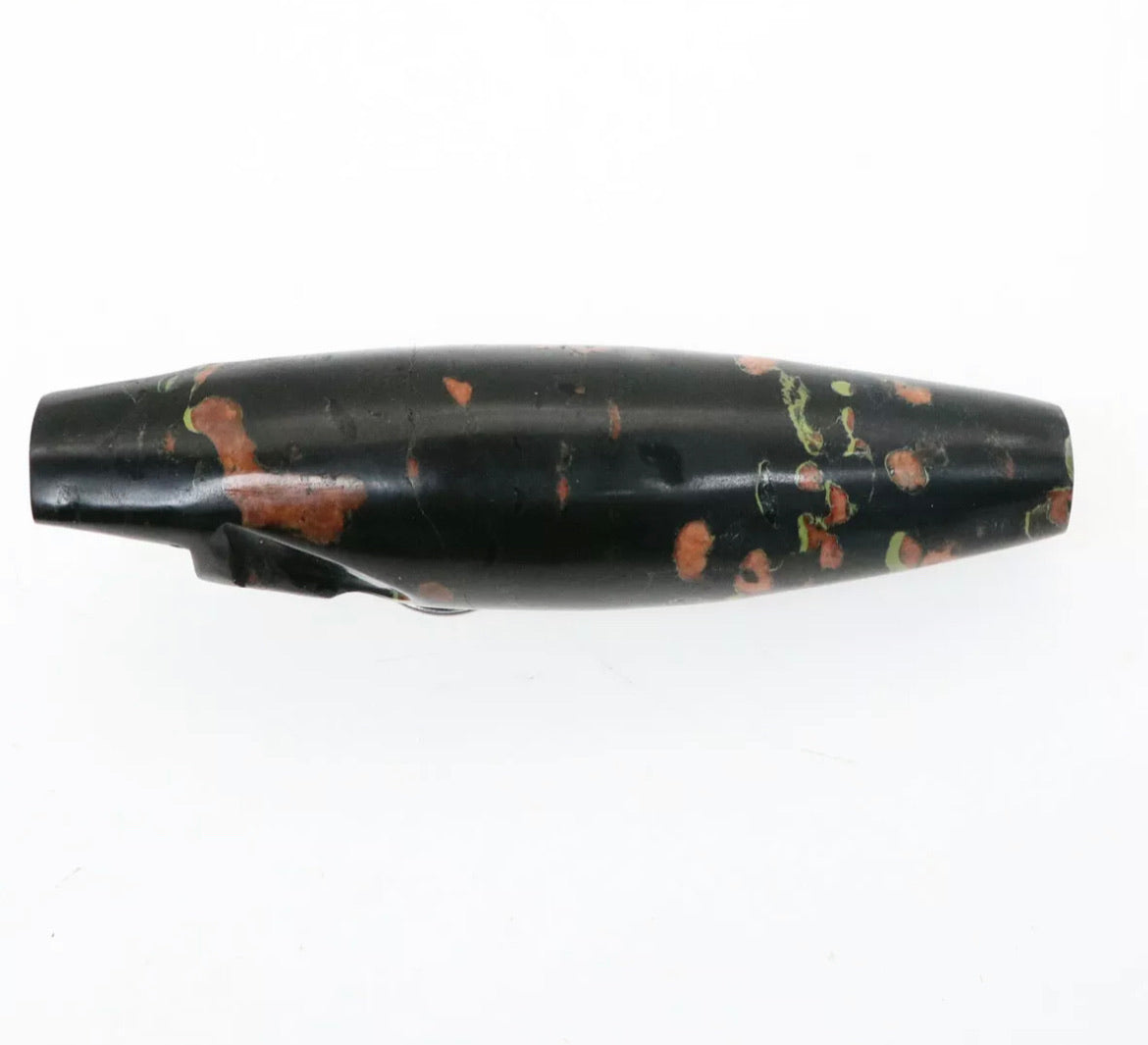 Plum Blossom Stone Skull Smoking Pipe