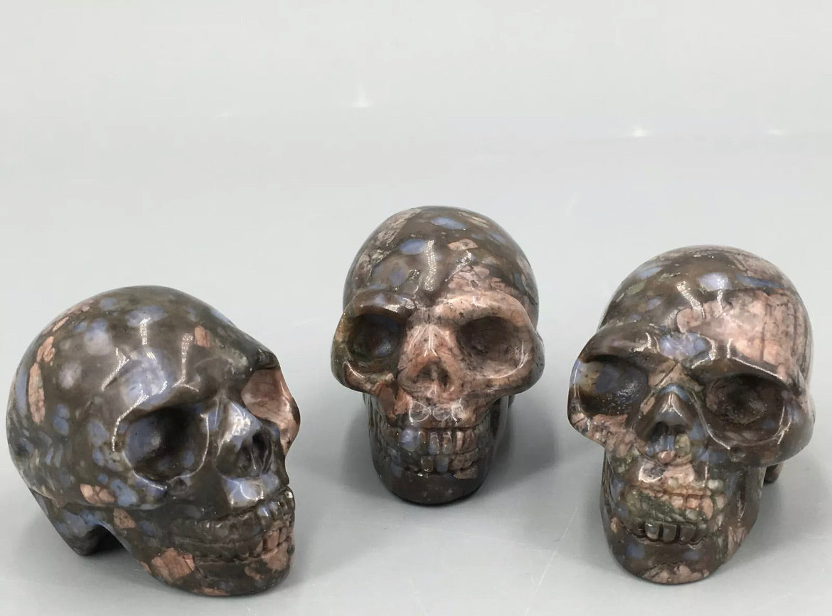 Natural Llanite Skull Opal