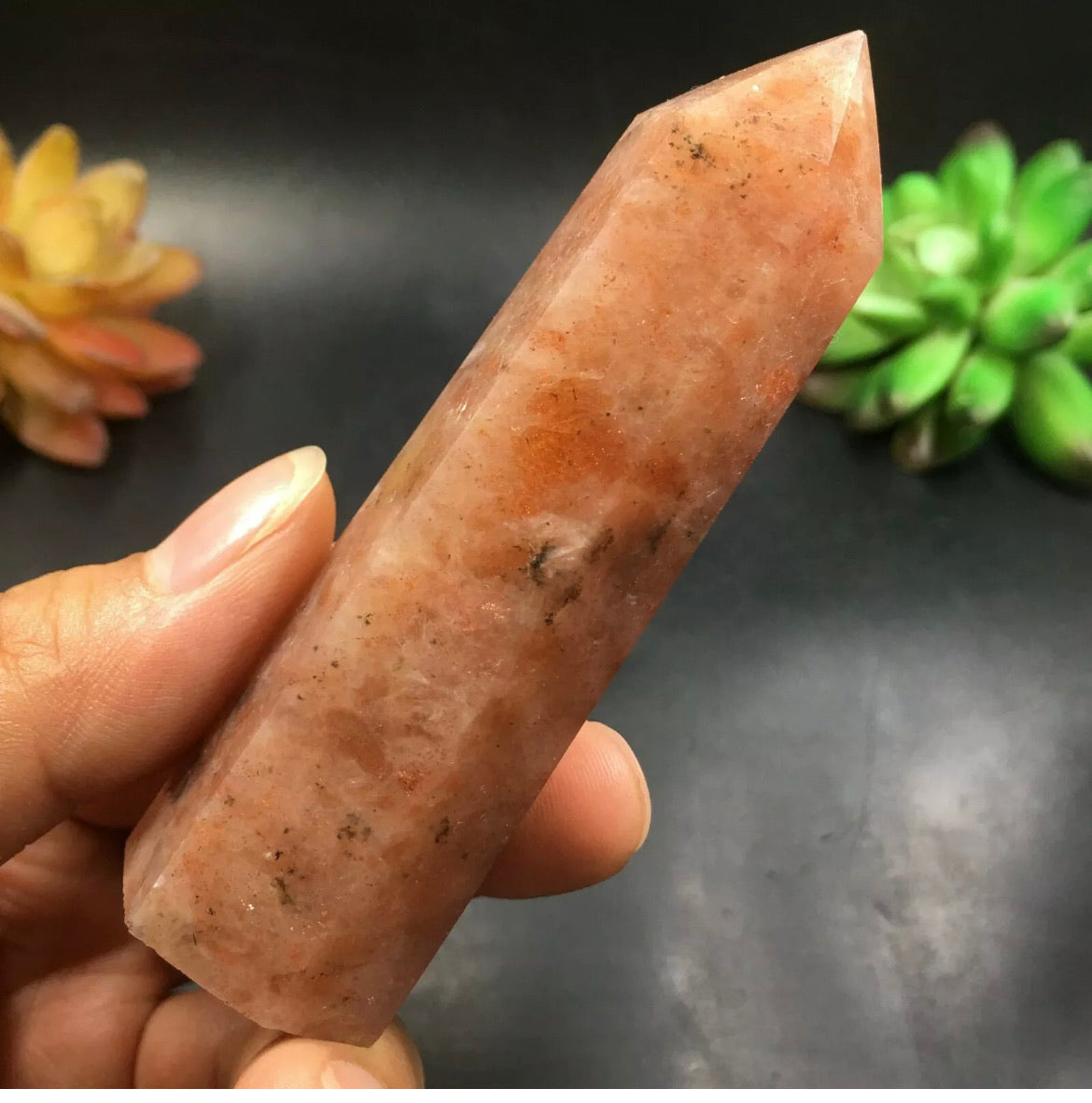 Natural Sun Stone Wand