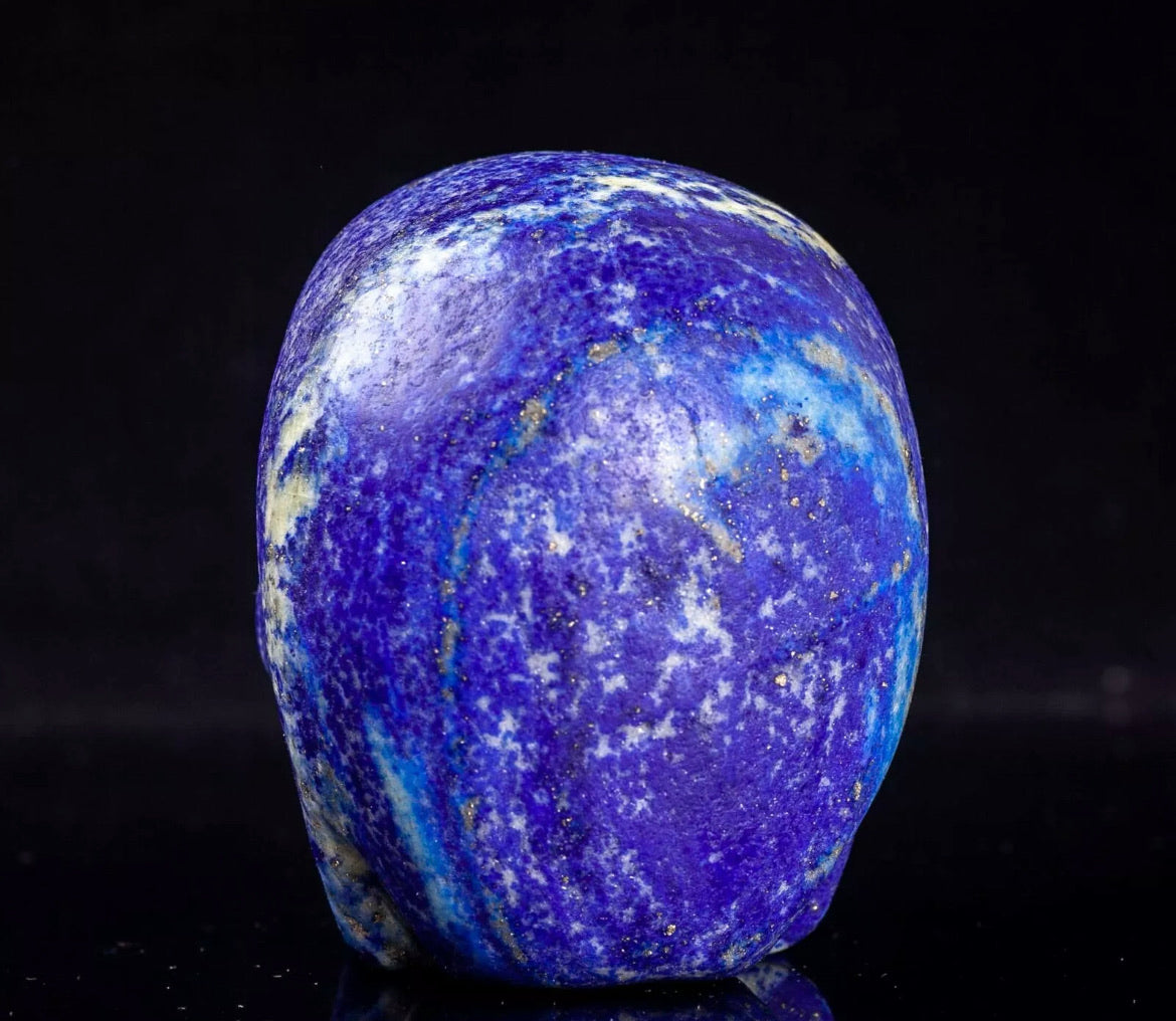 Natural Lapis Lazuli Skull