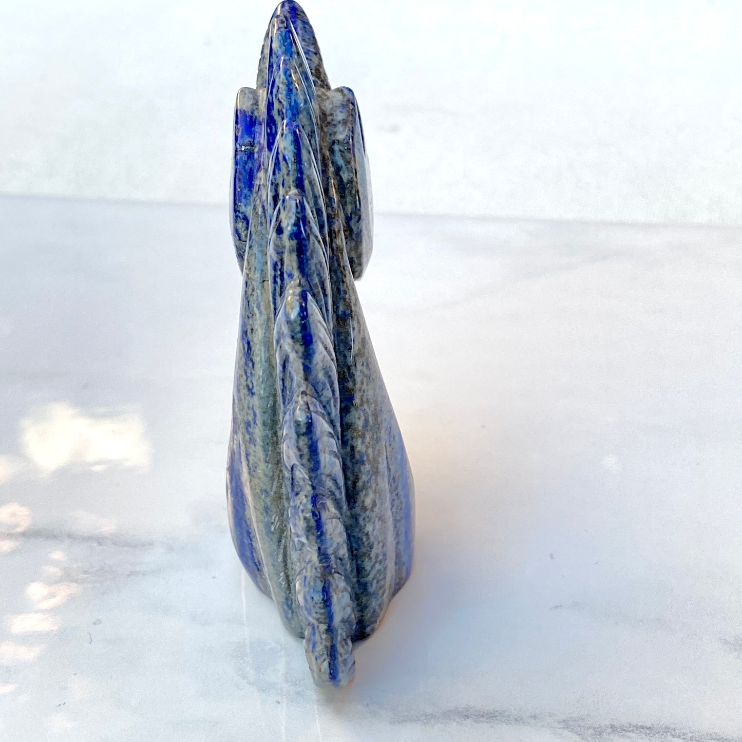 Natural Lapis Lazuli Gemstone Carved Unicorn figurine