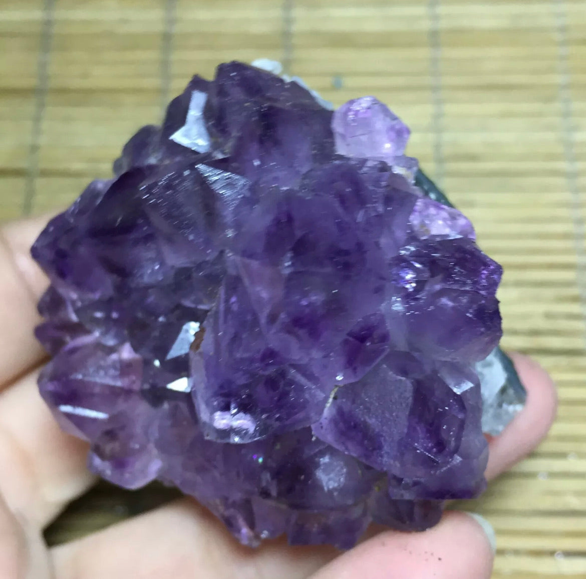 Natural Amethyst geode quartz