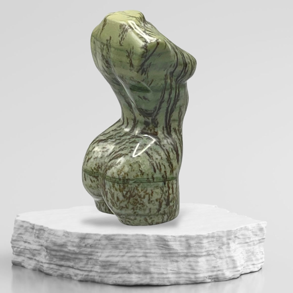Picasso Jasper Nude Female Body Figurine