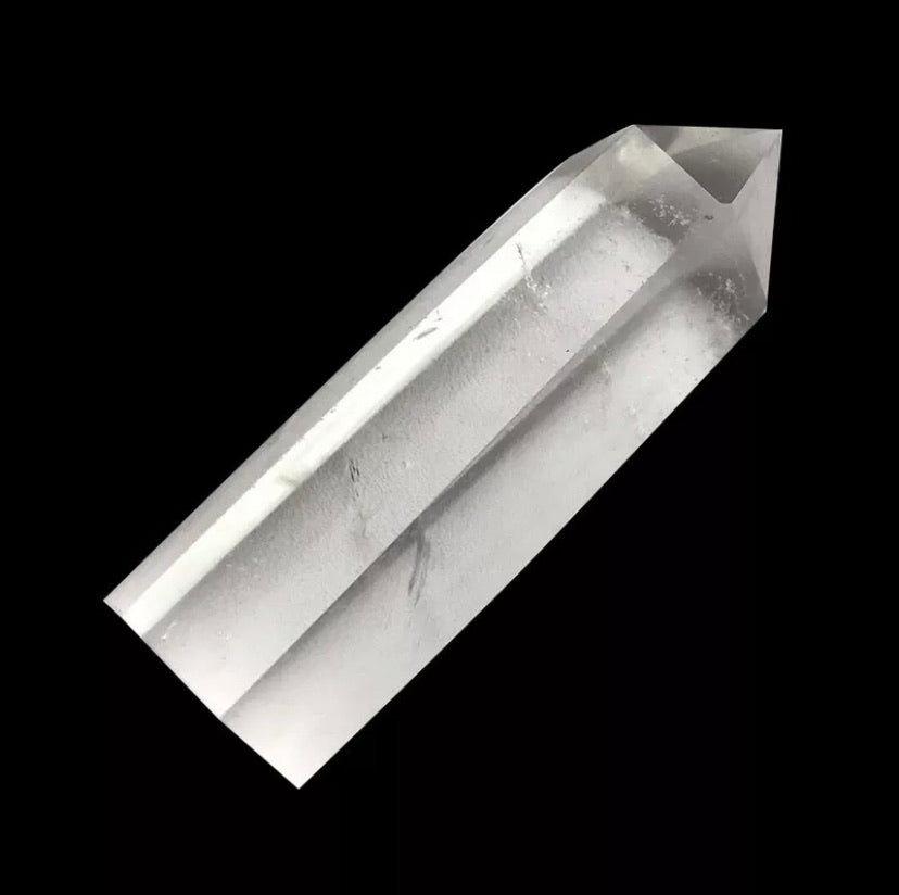 Natural Clear Quartz Crystal Gemstone Point Wand Rock Stone