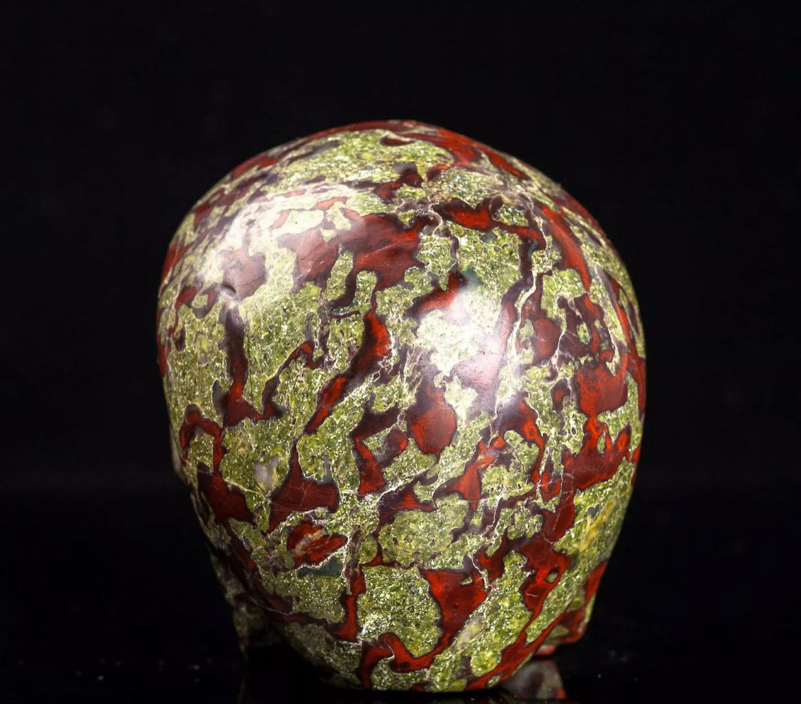 Large Natural Dragon Bloodstone Jasper