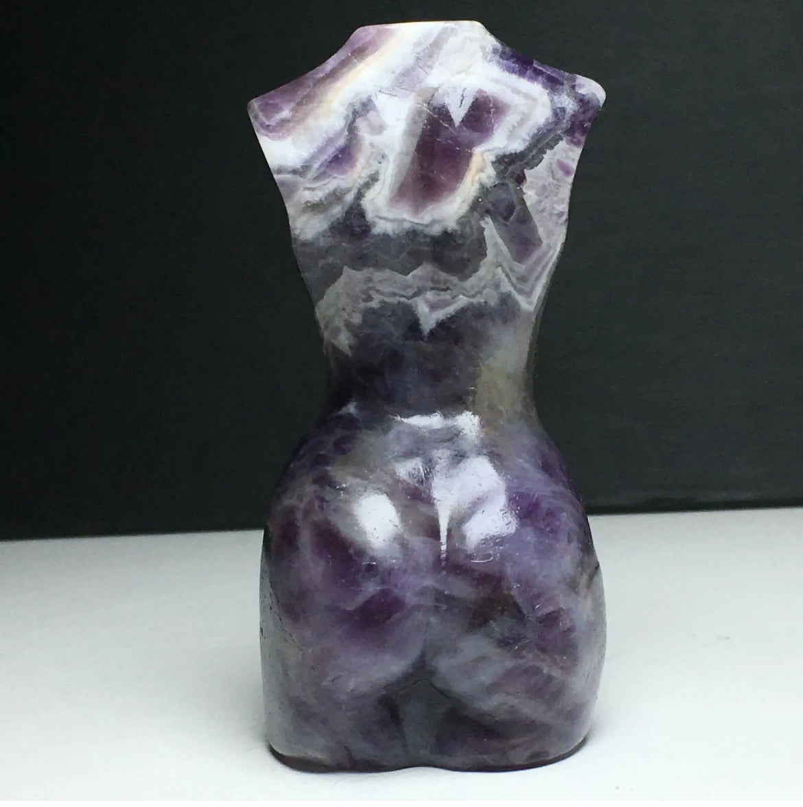 Natural Amethyst Female Nude Figurine