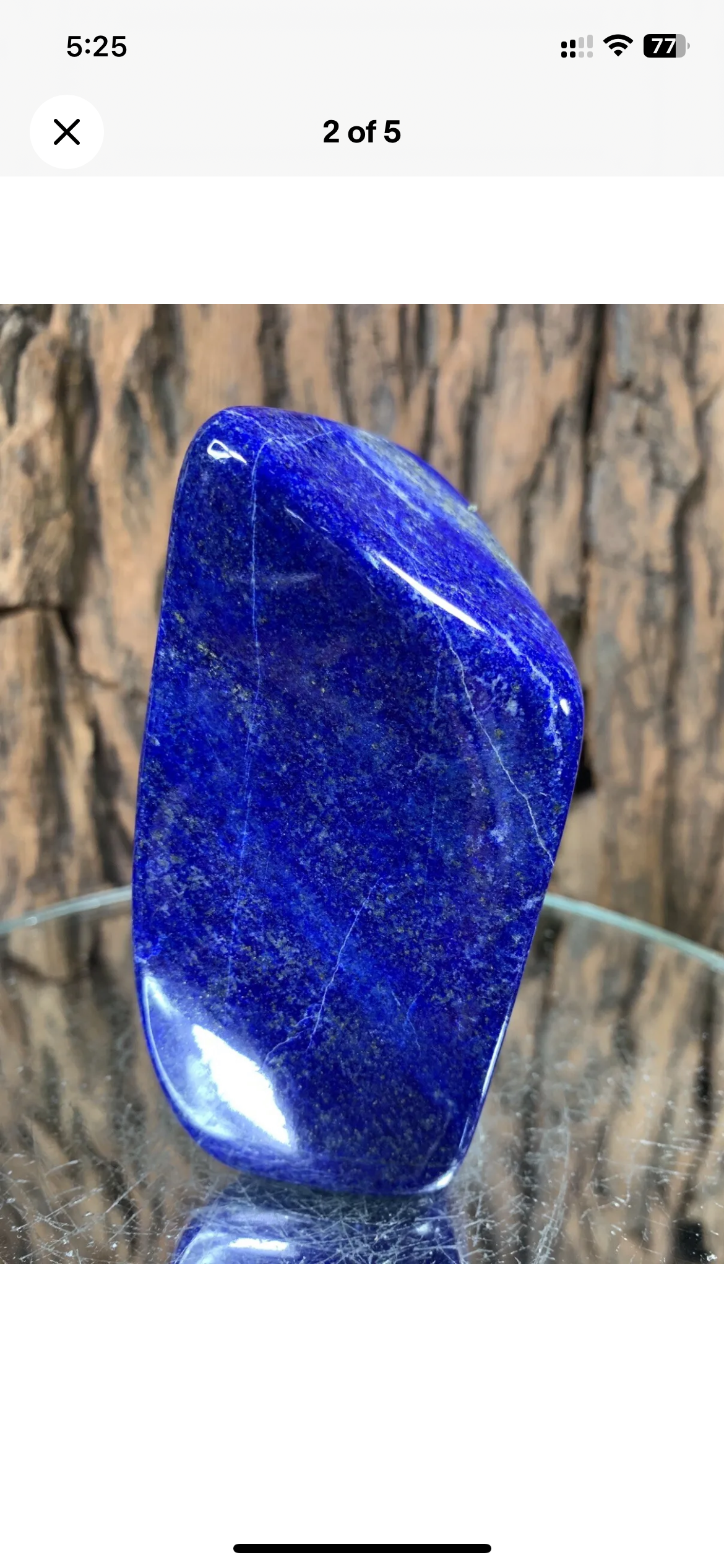Lapis Lazuli polished Gemstone Slab
