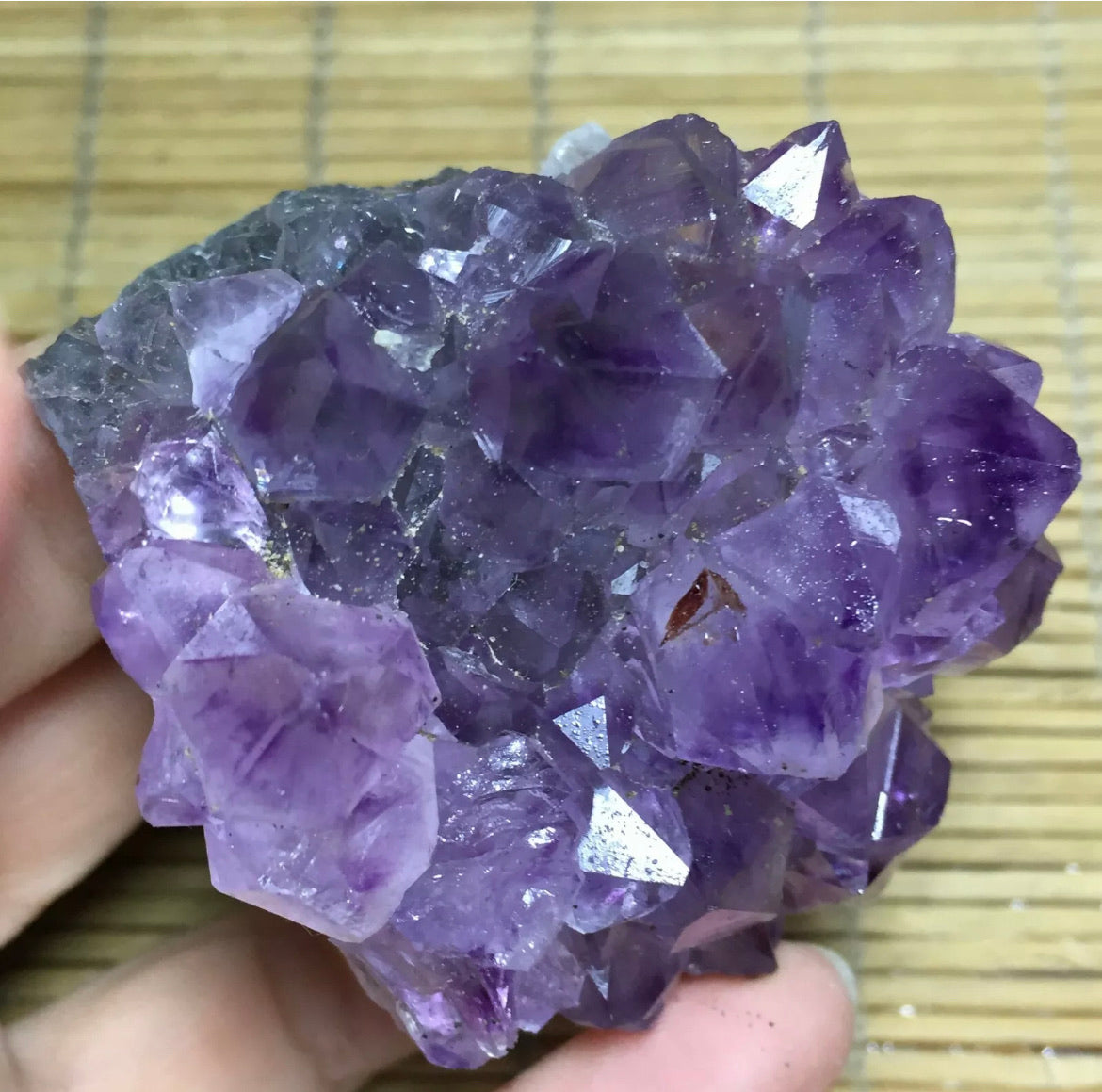 Natural Amethyst geode quartz