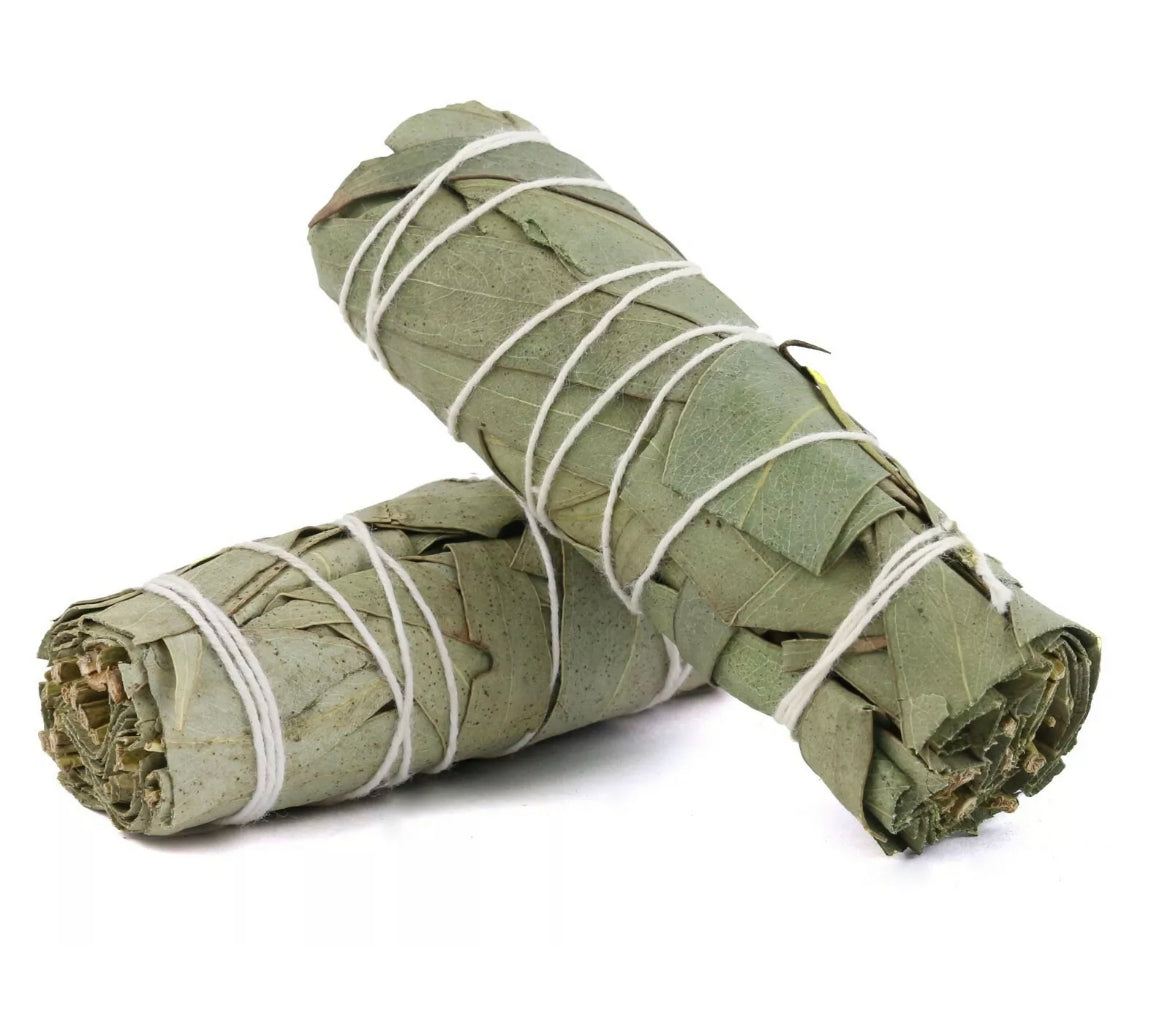 Eucalyptus Sage Smudge Stick House Cleansing, Energy Cleanse