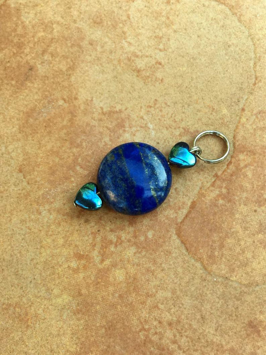 Michelle's Lapis Lazuli Gemstone Pet Charm